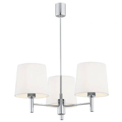 Image of Bolzano Plus Multi Arm Pendant Ceiling 3 Light Black, Chrome