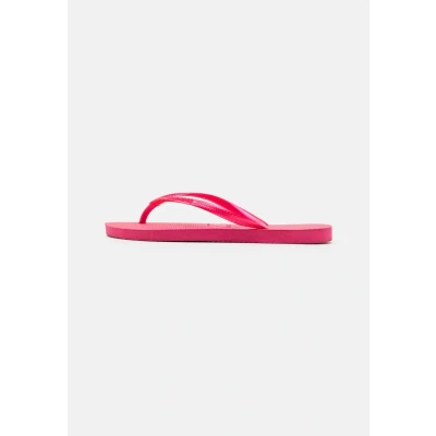 Image of Havaianas SLIM Tbar sandals, Women&#039;s, Size: 6/6.5, Pink fever Synthetics