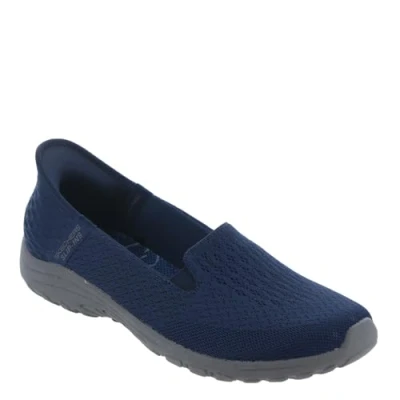 Image of Skechers Women&#039;s Reggae Fest 2.0 Guiding Light, Navy Mesh, 6.5 UK