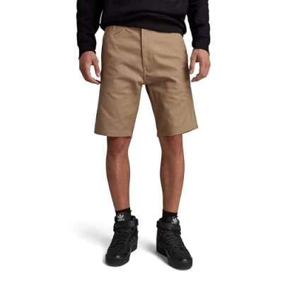 Image of G STAR RAW Men&#039;s Bronson 2.0 Slim Chino Shorts, Beige/khaki (safari D21040 D305 B444), 30