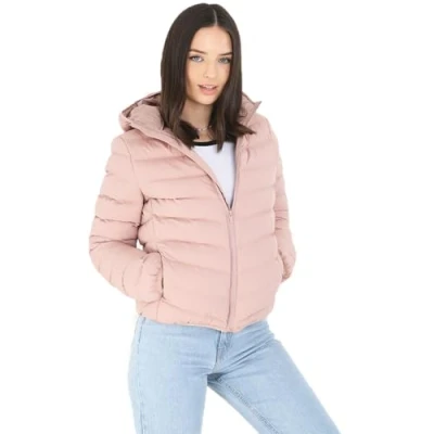 Image of BRAVE SOUL Ladies Grant Padded Hooded Puffer Jacket