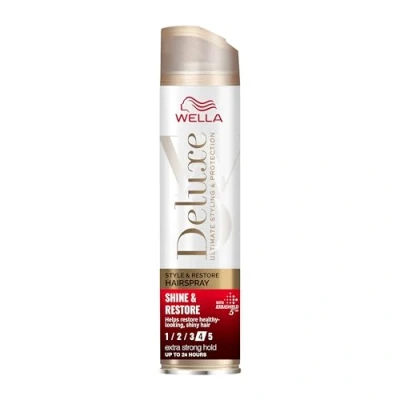 Image of Wella Deluxe Shine &amp; Repair Hairspray, 250ml