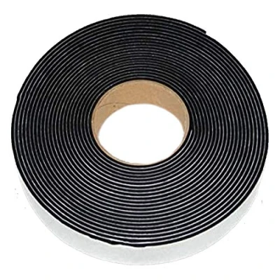 Image of Neoprene Sponge Rubber self Adhesive Strip 15mm Wide x 3mm Thick 5m Long Weather, Noise Seal