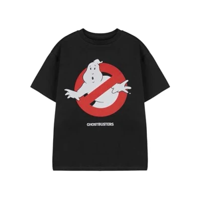 Image of Ghostbusters Unisex Black Short Sleeved T Shirt