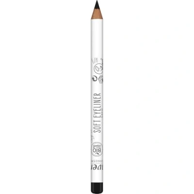 Image of lavera Soft Eyeliner Black 01 natural cosmetics Comfortable application free from silicones, mineral oil Vegans Organic jojoba &amp; sunflower 1,14g