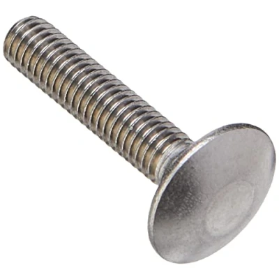 Image of AHCM6 6mm x 30mm A2 Stainless Steel Cup Square Carriage Bolts Without Nuts (Pack of 50 Coach Bolts)