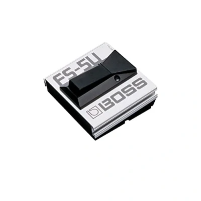 Image of BOSS Fs 5U Unlatched Foot Switch, Silver, Momentary &quot;Unlatch&quot; Type Footswitch