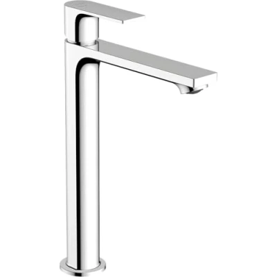 Image of hansgrohe Rebris E 240 CoolStart EcoSmart Basin Mixer Tap Chrome