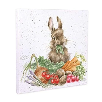 Image of Wrendale Designs by Hannah Dale ‘Grow Your Own’ Print Small Canvas 200mm