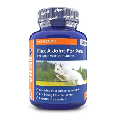 Image of Flex A Joint for Pets. Glucosamine Dogs and Cats Plus Chondroitin MSM. 180 &#039;Split Pour&#039; Capsules.