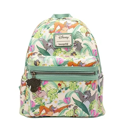 Image of Loungefly Disney Jungle Book Friends Backpack, Multicolor, One Size, Wdbk2417