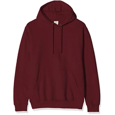 Image of AWDis Men&#039;s College Hoodie, Red (Burgundy), Small