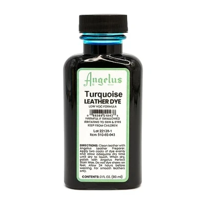 Image of Angelus Turquoise Low VOC Leather Dye 88ml