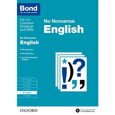 Image of Bond: English No Nonsense: 6 7 years