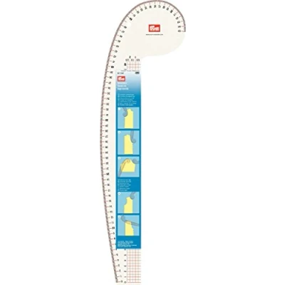 Image of Prym Curved Rule, On Size