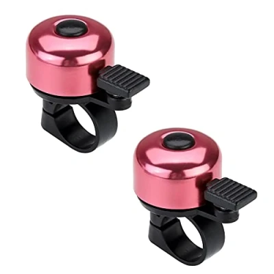 Image of Paliston Bike Bell Bicycle Crisp Sound for Adults Kids Boys Girls Pink &amp;