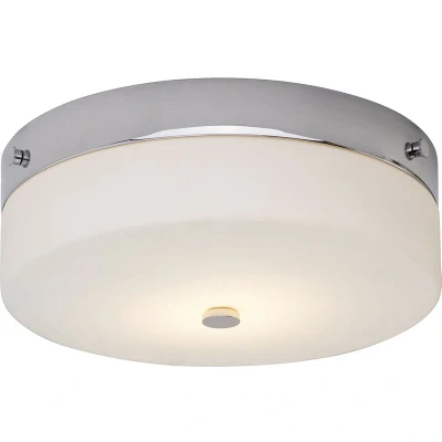 Image of Tamar 1 Light Large Flush Polished Chrome