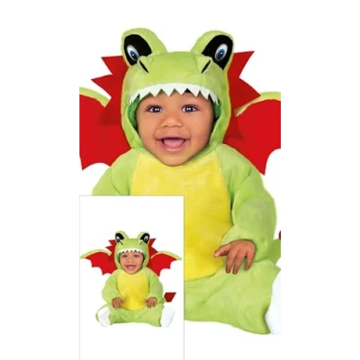 Image of FIESTAS GUIRCA Dragon Fancy Dress Costume Baby Size 18 24 Months