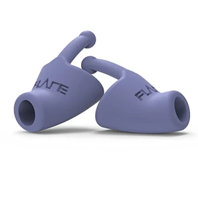 Image of Flare Calmer Ear Plugs Alternative Reduce Annoying Noises Without Blocking Sound Soft Reusable Silicone Purple