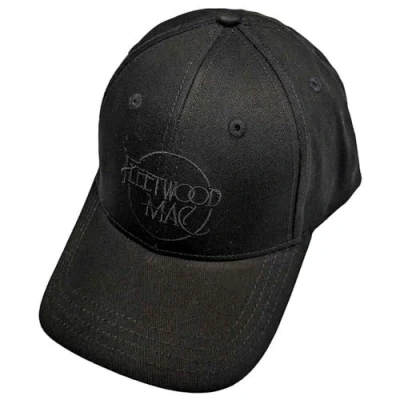 Image of Rock Off officially licensed products Fleetwood Mac Classic Band Logo Baseball Cap One Size Black