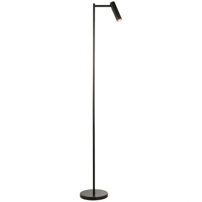 Image of Dedicated LED Reader Task Floor Lamp Matt Black