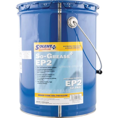 Image of Solent Lubricants So Grease EP2 Lithium High Load 12.5KG