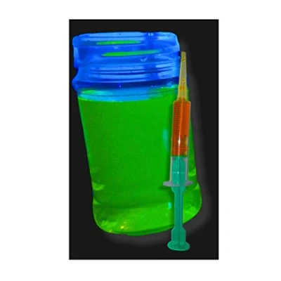 Image of 5ml Glowing Fluorescent Dye, Liquid: Neon UV Blacklight Reactive Concentrate (Yellow Green Yellow Green)