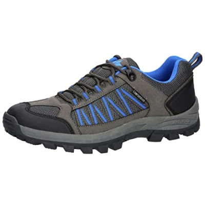 Image of Lico Unisex Fraser Cross Country Running Shoe, grau/Blau, 10 UK