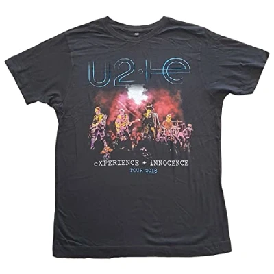 Image of U2 Unisex T Shirt: Live Photo 2018 (Ex Tour) XX Large/Black/Unisex