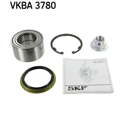 Image of L1J0407625 Wheel bearing kit SKF VKBA 3780 with shaft seal 74mm MAZDA: MX 5 I
