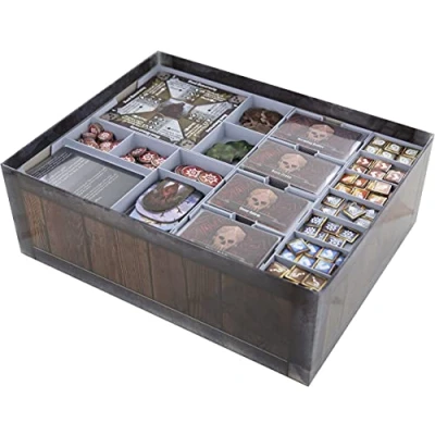 Image of Feldherr Organizer + foam tray compatible with Gloomhaven: Jaws of the Lion board game box