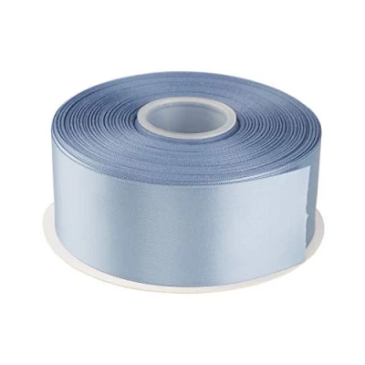 Image of AVANAVA 50mm Wide Double Face Satin Ribbon 45 Meters (332 French Blue)