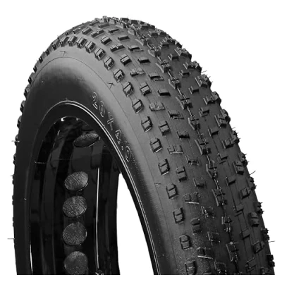 Image of Mongoose Fat Tire Bike Tire, Mountain Accessory, 20 x 4 inch, Black