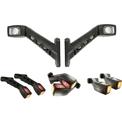 Image of Formplas Set of 2 LED Marker Lights 12 V 24 Trailer Truck Car E20