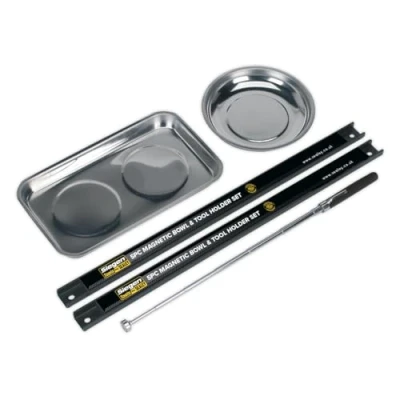 Image of Siegen Magnetic Bowl &amp; Tool Holder Set 5pc