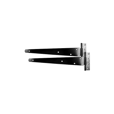 Image of 4x TIMCO Pair of Medium Tee Hinges Black MTH16BB