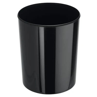 Image of HAN 18200 13, i Line waste bin. Modern, stylish. Elegant and glossy, premium quality, 20 litres, black