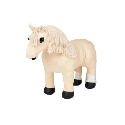 Image of LeMieux Toy Pony Popcorn Palomino Show Horse Soft Coat Educational Suitable for Ages 3+