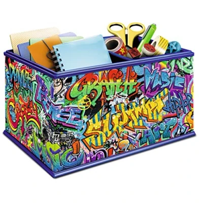 Image of Ravensburger 12111 Graffiti Vanity Box 216 Pieces 3D Jigsaw Puzzle