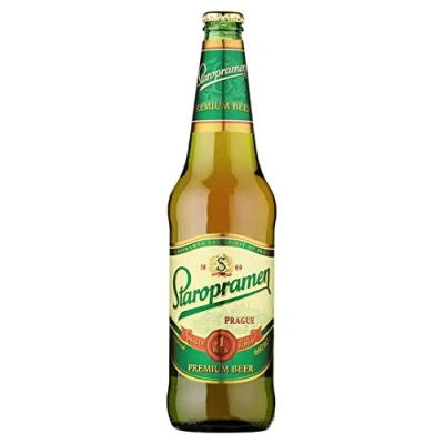 Image of Staropramen Premium Czech Pilsner Beer (12 x 660ml Bottles)