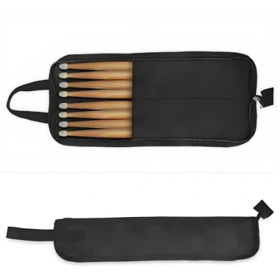 Image of Drum Stick Bag, Oxford Cloth Water Resistant Percussion Mallet Storage Bag Case Holder Upgrade Part