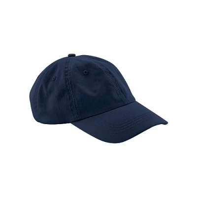 Image of Beechfield® B652N Organic Cotton 6 Panel Dad Cap Navy