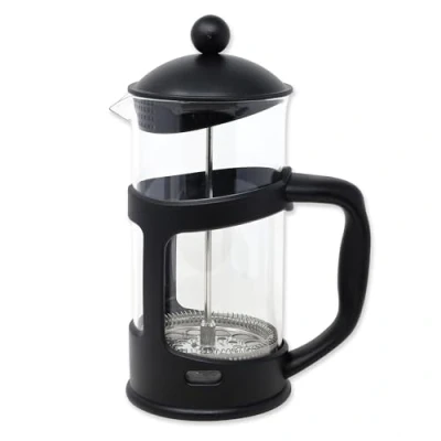 Image of UNIQUE HOME LIVING Cafetiere 8 Cup French Press Coffee Maker Tea Plunger, Heat Resistant Glass, Stainless Steel Filter, 1000ml Capacity