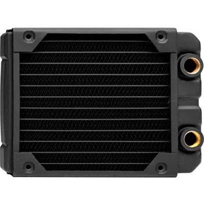 Image of CORSAIR Hydro X Series XR5 120mm Water Cooling Radiator Single Fan Mount Premium Copper Construction Easy Installation Black