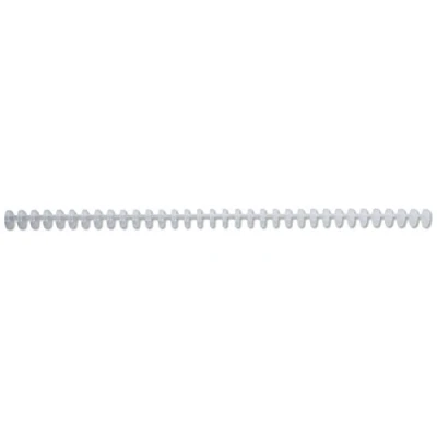 Image of GBC ClickBind Binding Spines 8mm A4 Frosted Clear (45 Sheets Capacity, Pack of 50)