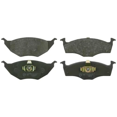 Image of 6E0698151 Brake pad set BLUE PRINT ADV1842103 Front Axle with piston clip VOLKSWAGEN: Lupo / 3L
