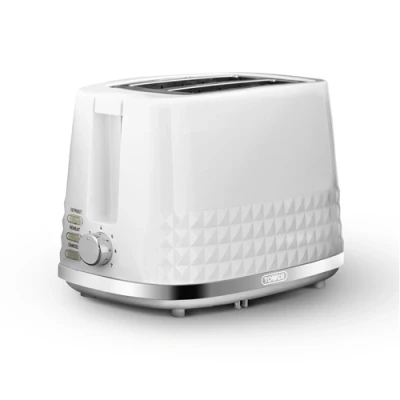 Image of Tower Solitaire 2 Slice Toaster White