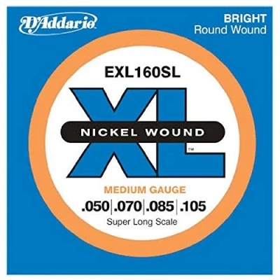 Image of D&#039;Addario XB050SL Nickel Wound Bass Guitar Single String, Super Long Scale, .050