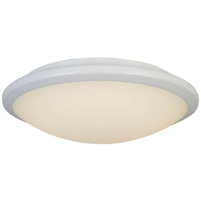 Image of Knutsford Flush White, Frosted Glass