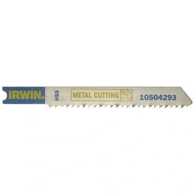 Image of Irwin U118B Jigsaw Blades Metal Cutting Pack of 5 IRW10504293